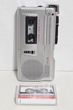 Sony Microcassette-Corder M-560V VOR Silver Handheld Voice Plus Recorder TESTED!