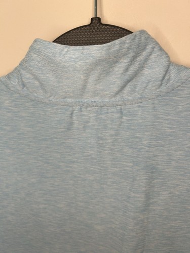 Men’s New Balance Gym Top Half Zip Medium Blue. - Picture 12 of 13
