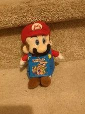 Super Mario Party 5 Mario Plush Toy (S) Sanei 2003 Nintendo Mario Logan SML Rare