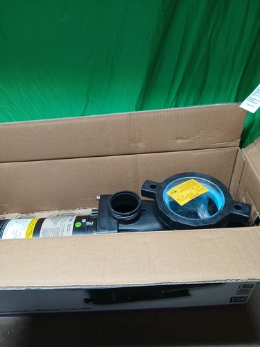 Everbilt Pool Pump Fan-Cooled Motor 1.5 HP 230V Has Unions.... - Picture 5 of 11