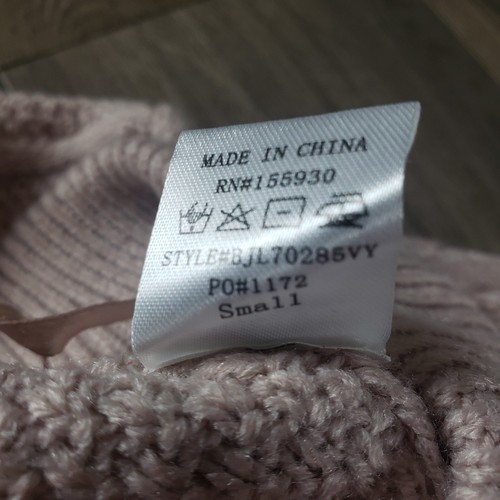 Neu mit Etikett Juxlabel J Lux Strickhose rosa ish beige Farbe Größe Small neu mit Etikett - Bild 7 von 13