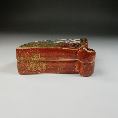 Incense holder, colored Suehiro Hashimoto Jogaku tea ceremony utensils F/S FEDEX - Picture 2 of 19