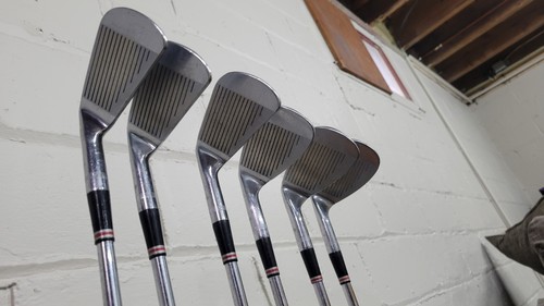 ⛳️Set of 6 VTG Ben Hogan Apex Irons 5-pw E Mens RH Steel Shaft Apex 4 Original⛳️ - Picture 6 of 6