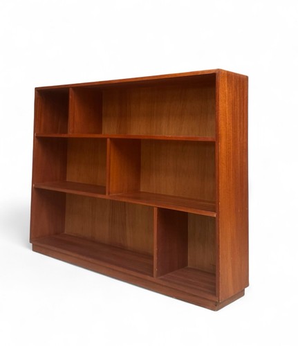 MID CENTURY WALNUT BOOKCASE C1950s RETRO - Picture 10 of 18