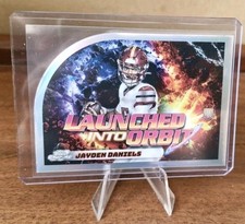 2024 Topps Cosmic Jayden Daniels Launched Into Orbit