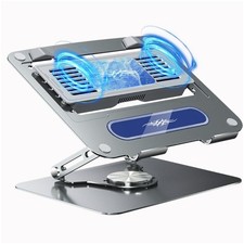 Laptop Coolers with ABS and Aluminum Alloy Quick Cooling for Office and Gaming