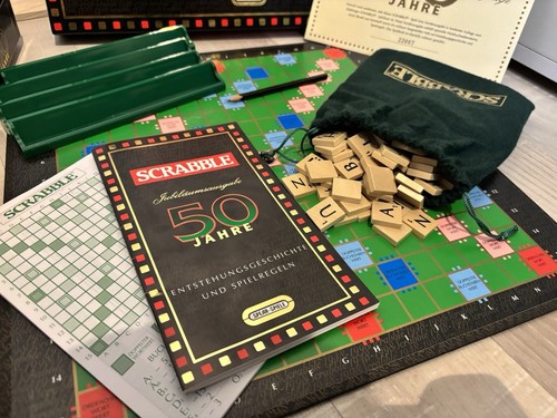Scrabble 50 Jahre Jubiläumsausgabe SPEAR Spiele limitiert 1998 Holz 90er TOP ✅ - Bild 2 von 6