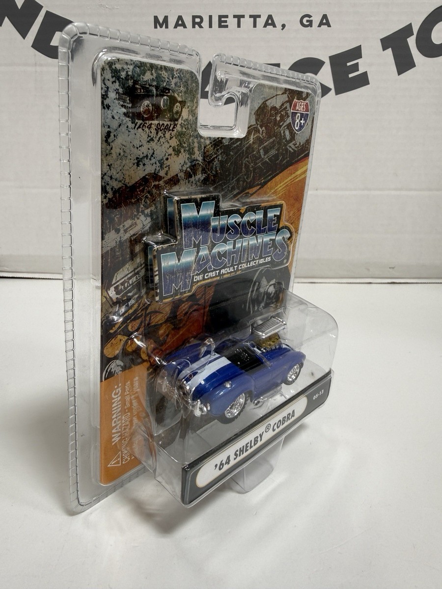 Muscle Machines Blue '64 Shelby Cobra - 720134711510 - 1:64 Die