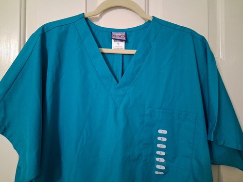 CHEROKEE Authentic Workwear TLBW Unisex SZ L Scrub TOP NWT 4777 - Picture 2 of 6