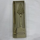 Wedding Knife / Cake Serving Set Silver 2 Piece