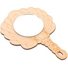  2 PCS Hand Spiegel Tragbarer Schminkspiegel Spiegelhandheld Handspiegel