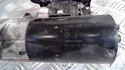 Motor de arranque MERCEDES CLASSE CLK 209 COUPE 0051516501 - Imagen 2 de 11