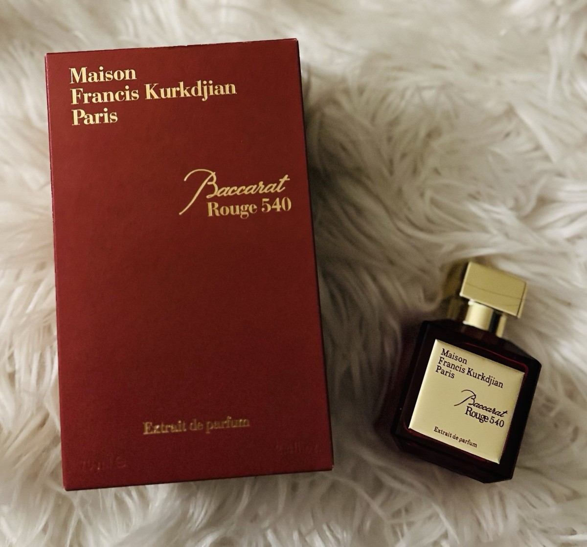 Baccarat Rouge 540 2.4oz/ 70ml Extrait de Parfum Sealed in