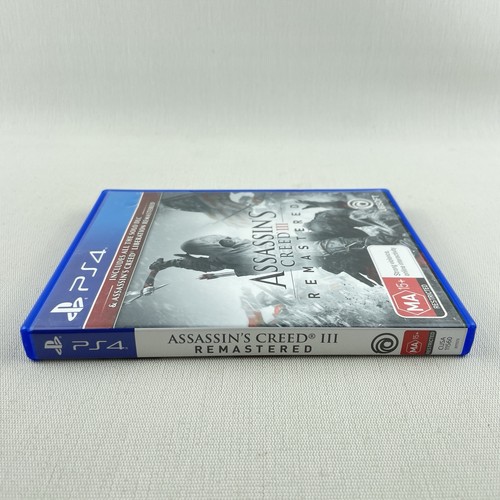 Assassin's Creed III: Remastered for PlayStation 4 PS4 PAL Inc Manual - Picture 2 of 14