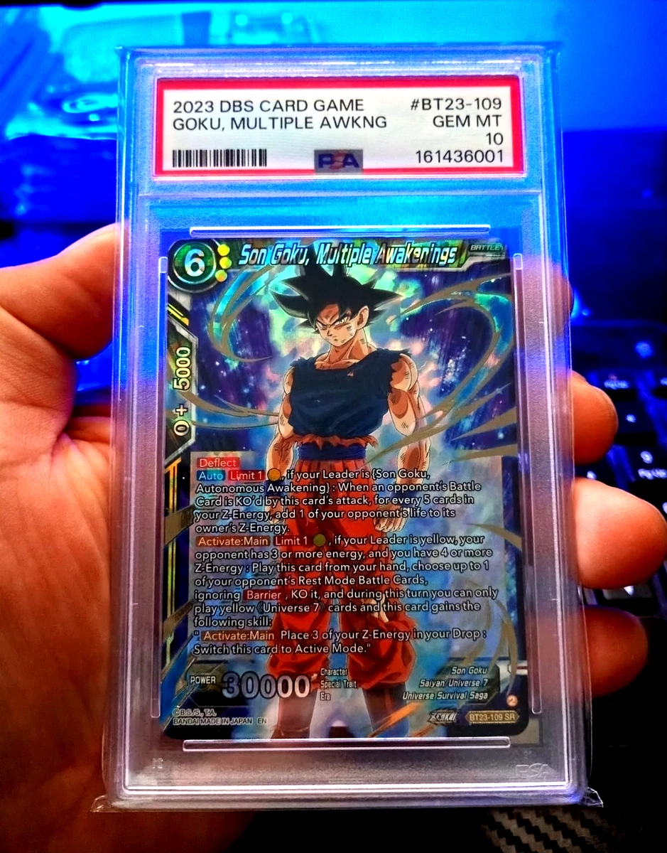 PSA10 ドラゴンボール超カードゲーム Hire-Dragon 25+ Dragon Ball CCG Super Rare Individual Collectible Card Game