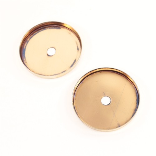 Clock Weight Caps 1-3/4 inches - no weight, shell, hook, etc. - Brass - XC369 - Picture 2 of 2