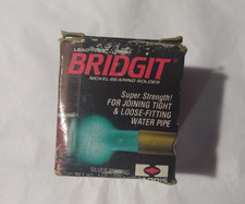 NEW IN BOX Harris Bridgit 1/8" 1lb. Lead-Free Solder Nickel Bearing ASTM B32-89