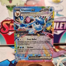 Glaceon ex 026/131 Prismatic Evolutions Stamp - Pokemon TCG - SHIPS FAST