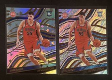 Luka Garza #128 | 2021-22 Panini Revolution Rookie Astro & Base Lot x2