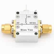 0.01-4.2GHz DC Bias Tee RF Feedback 50ohms High Current DC Block SMA Connector