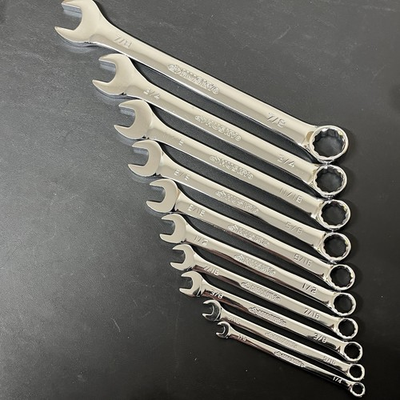 #ad HUSKY Comb wrench set 10 piece SAE 1 4quot; to 7 8quot; $19.85