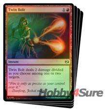Foil Twin Bolt X4 M/NM Magic: The Gathering MTG Tarkir: Dragonstorm