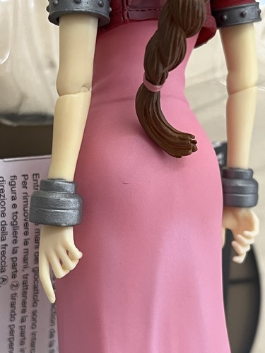 Square Enix Final Fantasy VII Play Arts Vol. 1 Aerith Gainborough, Complete - Picture 11 of 13