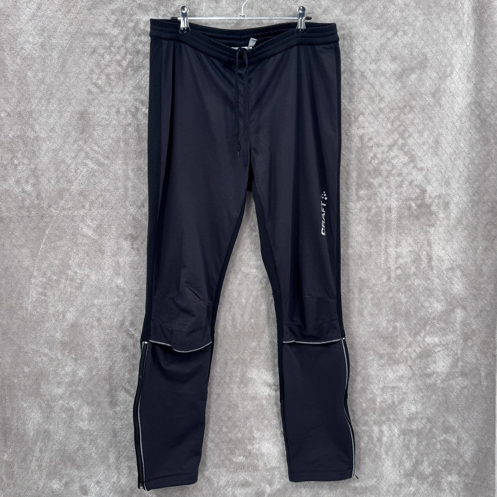 Craft L3 Protection Track Pants Mens Medium Black Softshell Running Winter
