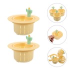  5 Pcs Cactus Sink Filter Kitchen Drain Strainer Shape Cactus-shaped