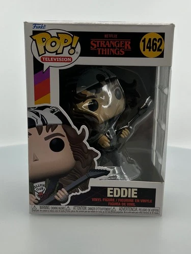 Funko Pop! TV: Stranger Things - Hunter Eddie DAMAGED BOX SEE PICS
