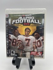 All-Pro Football 2K8 (Sony PlayStation 3 PS3 2007) CIB, NEW- Sealed