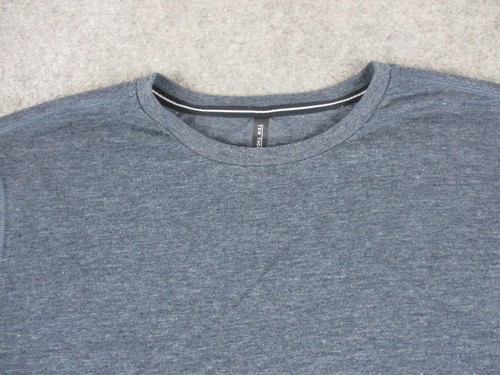 Ten Thousand robustes Shirt Herren Large blau meliert sportlich Training T-Shirt - Bild 2 von 9