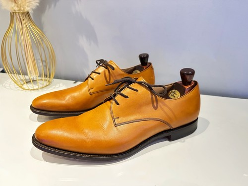 Church’s “Oslo” Custom Grade Men's Tan Calf Leather Derby Shoes UK11 F Last 136 - Picture 2 of 19