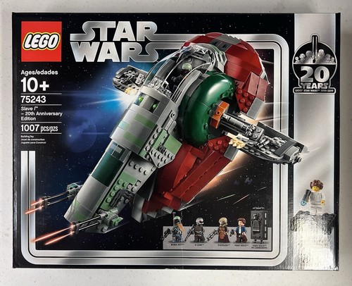 Lego Star Wars 75243 20th Anniversary Slave I Brandneu und versiegelt kostenloser Versand