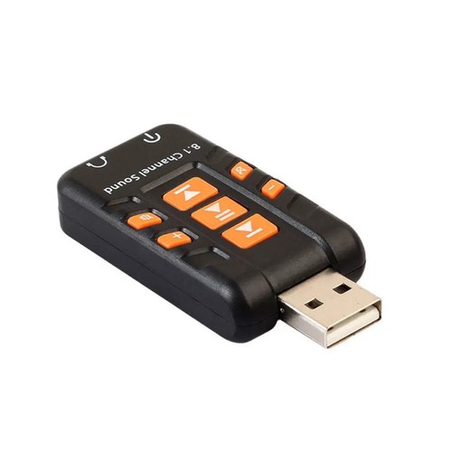 Headphone Amplifier Songs Change Listening 3D Audio Adapter USB 2.0 8.16611 - Afbeelding 5 van 6