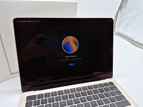 LK NW! 100%Fledermaus! 13 Zyklen MacBook Air 13" M4 2025 16GB 256GB Starlight MW0Y3LL/A - Bild 3 von 15