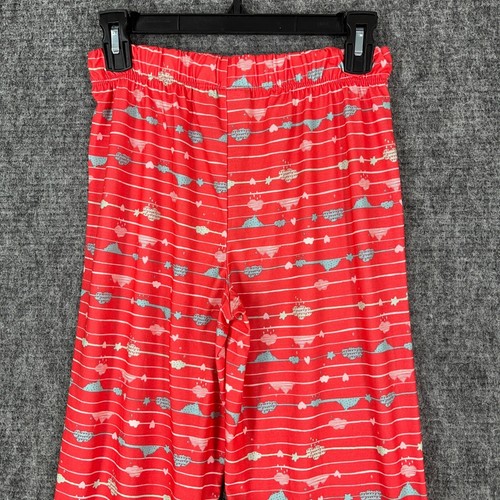 Eddie Bauer Girls Large Pajama Bottom Red Sleepwear Pants Jogger Sleepwear - Picture 4 of 10