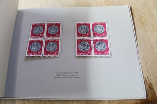 SWITZERLAND PTT PACK 1964 B334-338 BLOCKS OF 4 MINT/ USED CAT 17.00 PRO PATRIA - Picture 5 of 8