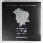 2023 S Peace Dollar Proof Silver w/ OGP & COA