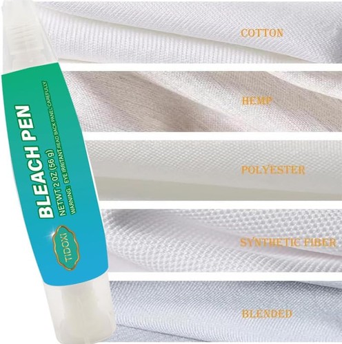 1 Stück Tidoxi Bleichstift, Bleichstift für Kleidung, Tidoxi Fleckenentferner... - Bild 5 von 6