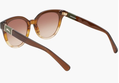 Longchamp le Pliage Sonnenbrille 53 mm Farbverlauf ~ honig gestreift ~ NEU! AUTHENTISCH! - Bild 12 von 12
