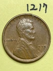 1909-VDB LINCOLN WHEAT CENT, VERY HIGH GRADE!, XF-AU #1217