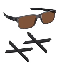 Black Replacement Ear Socks for Oakley Field Day OY8007 Non-Slip Temple Tips