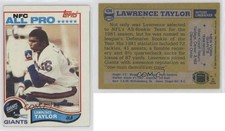 1982 Topps Lawrence Taylor #434 Rookie RC HOF
