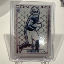 2024 Panini Phoenix - Contours Malik Nabers #CON-MNS (RC) Rookie Insert