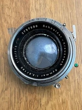 180mm f/5.6 Schneider Symmar convertible lens in Linhof Compur shutter