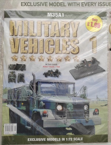 Amer Com Collection MILITARY VEHICLES Issue 1, 1:72 Scale Model. Still in... - Picture 2 of 4