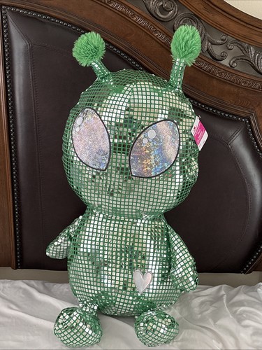 jumbo Peluche Alieno Discoteca Verde, 30', Natale, Pasqua, San Valentino, Compleanno... - Foto 3 di 3