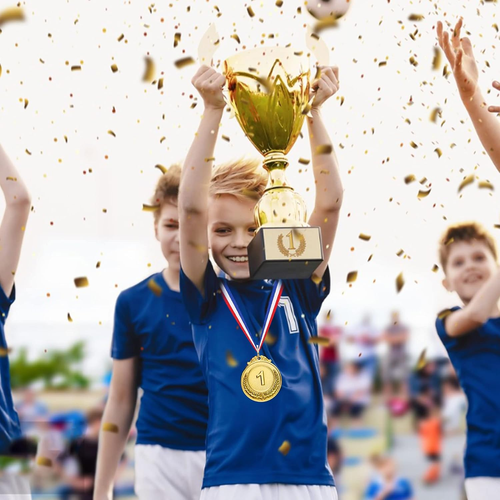 12 Stück Metall Sieger Gold Silber Bronze Auszeichnung Medaillen mit Halsband 2 cm - Bild 6 von 12