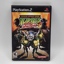Teenage Mutant Ninja Turtles 3 Mutant Nightmare Sony PlayStation 2 PS2 No Manual